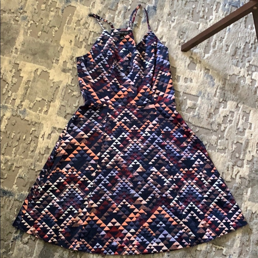 Size 0 banana republic multicolor dress
